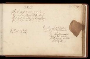 Eintrag (Göttingen, 23.11.1761)