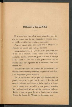 Observaciones
