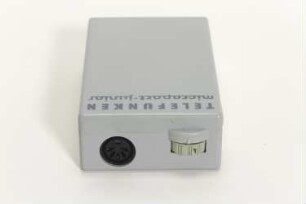Miniatursender SK 2001 und Miniaturkonverter UK 2001 Telefunken microport-junior
