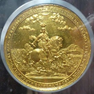 Medaille auf Herzog Bernhard von Sachsen-Weimar