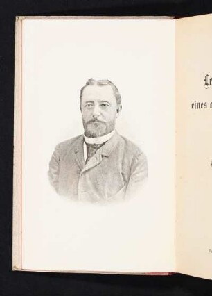 August Lindner [Porträt]