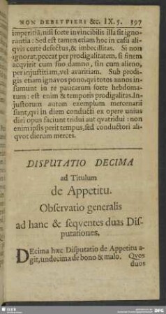 De Appetitu