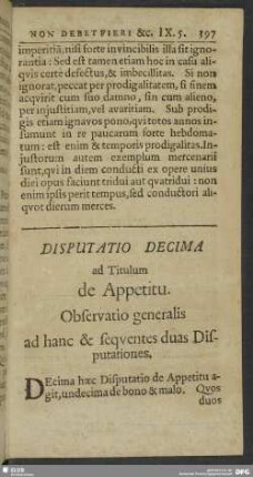 De Appetitu