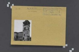 Universitäts-Frauenklinik. Berlin, Mitte, Ziegelstraße/Tucholskystraße