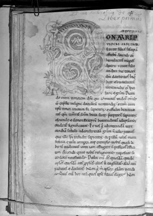 De mysteriis et de Officiis — Initial B, Folio fol. 31 v