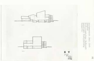 Theater (Diplomarbeit bei Peter Poelzig): Schnitte 1:200