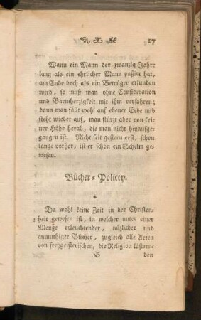 Bücher-Policey