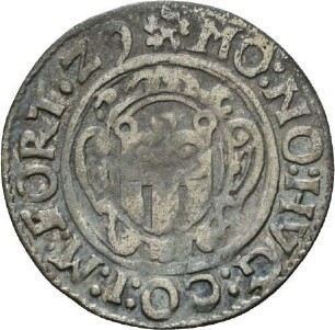 Halbbatzen des Grafen Hugo XVIII. von Montfort, 1629