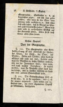 58-62, Erstes Kapitel