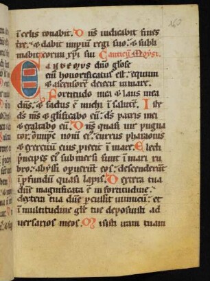 Canticum Moysis I