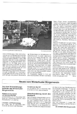 Neues vom Winterhuder Bürgerverein