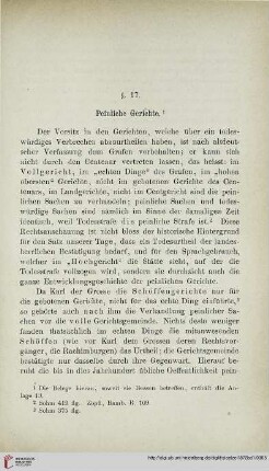 § 17: Peinliche Gerichte