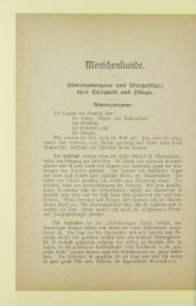 Menschenkunde