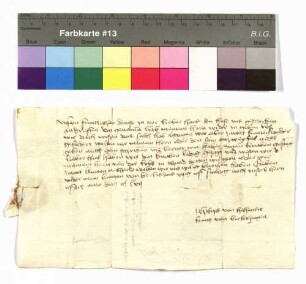 Brief Philipp von Hohenriet an Hans von Kaltental.