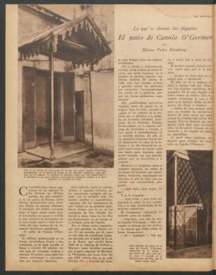 El patio de Camila O'Gorman : Lo que se llevan las piquetas