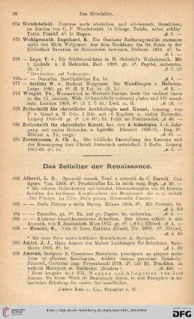 Das Zeitalter der Renaissance (Nr. 982-1363)
