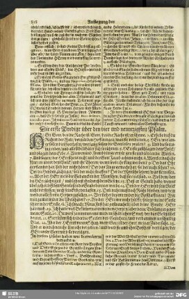 Auslegung des vier und neuntzigsten Psalms
