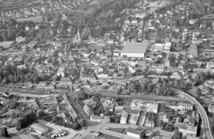 Emmendingen: Stadtbild, von Süden