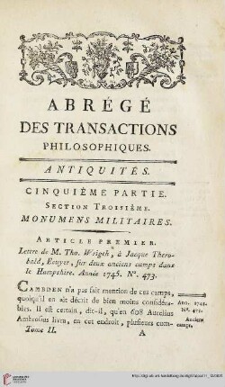 Cinquiéme partie