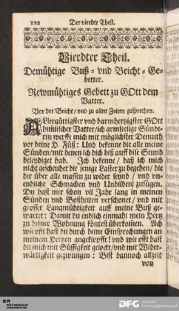 Vierdter Theil.