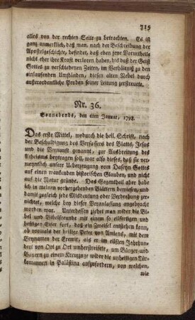 Nr. 36. Sonnabends, den 6ten Januar, 1798.