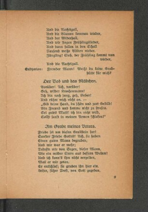 Am Grabe meines Vaters.