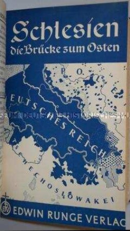 Nationalsozialistische Propagandaschrift, Nr. 10 aus der Reihe "Grenzkampf-Schriften"