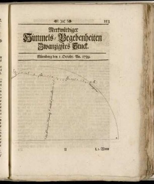 Zwanzigstes Stuck... 1. Octobr. An. 1739