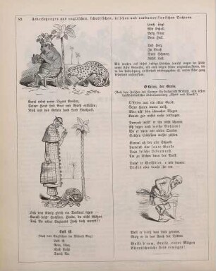 "Uebersetzungen aus englischen, schottischen, irischen und nordamerikanischen Dichtern"