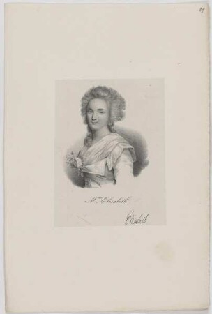 Bildnis der Elisabeth von Frankreich
