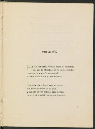 Vocación