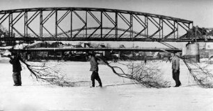 Brücken über die Weser in Hoya