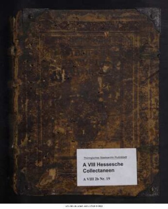 Liber Benefactorum Cartusiae montis Sancti Salvatoris Erphordiae in Thuringiae sitae archiepiscopatus Moguntinensis [Pfründenbuch der Kartause Berg des Heiligen Erlöser zu Erfurt in Thüringen im Erzbistum Mainz]