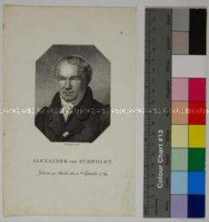 Porträt des Naturforschers und Geografen Alexander Freiherr von Humboldt