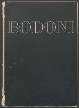 Klassische Linie in den Bodoni Schriften der Schriftgiesserei H. Berthold AG, D. Stempel AG Probe 86