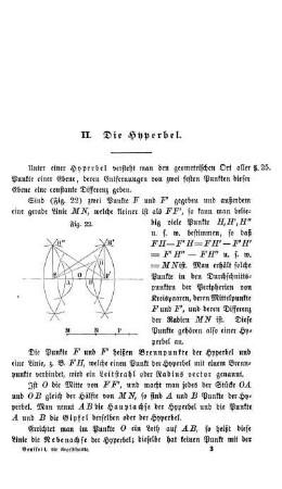 II. Die Hyperbel.