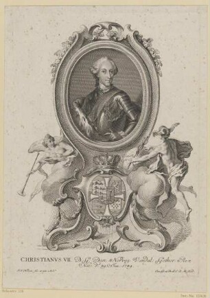 Bildnis des Christianvs VII