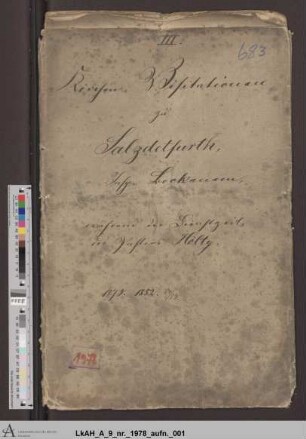 Bad Salzdethfurth: Visitationsakten