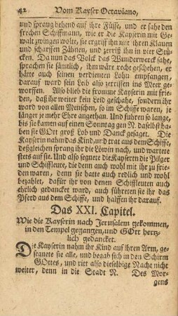 Das XXI. Capitel. WIe die Kayserin nach Jerusalem gekommen, ...