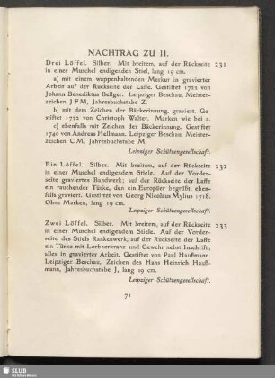 Nachtrag zu II.