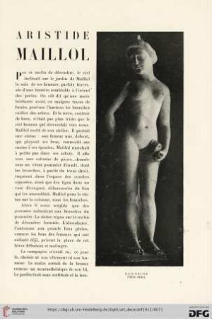 15: Aristide Maillol