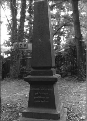 Grabstein 375 [Hahn S.195 Grab-Nr. 1035 ]