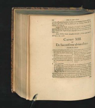 Caput XIII. De Successione ab intestato.