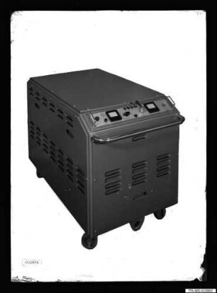 Hochspannungswagen-Elektronenmikroskop, Bild 1, Foto 1961
