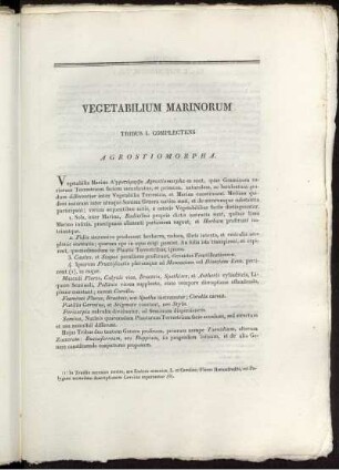 Vegetabilum Marinorum