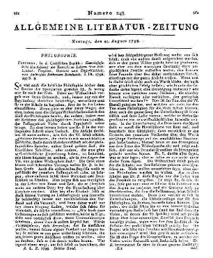 Bernhardi, A. B.: Gemeinfassliche Darstellung der Kantischen Lehren über Sittlichkeit, Freyheit, Gottheit und Unsterblichkeit. T. 1. Freiberg: Craz 1796