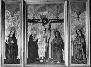 Hallerscher Altar : Hallerscher Altar. Öl, Holz (1440-1450). Nürnberg, Sankt Sebald, Langhaus