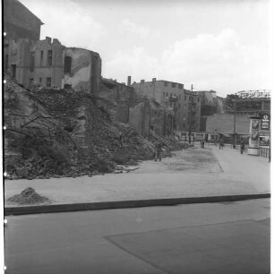 Negativ: Gelände, Bülowstraße 1, 1952