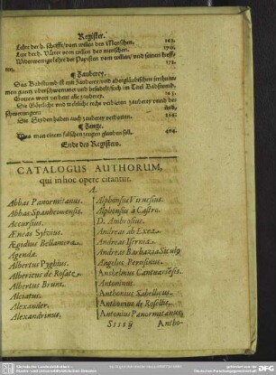 Catalogus Authorum