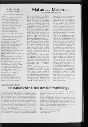 Mal an... Mal an...